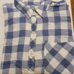 Aerie long sleeve light weight flannel